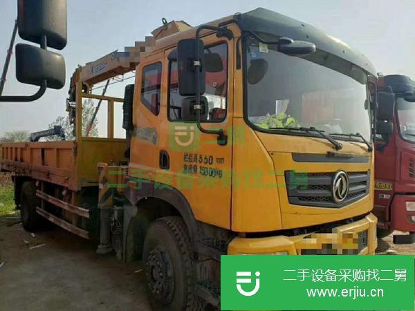湖北出售二手徐工8噸隨車吊