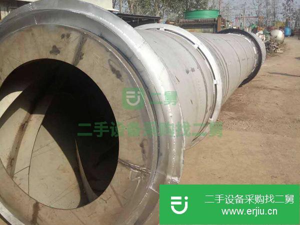 河南出售1.5×15米二手滾筒不銹鋼烘干機
