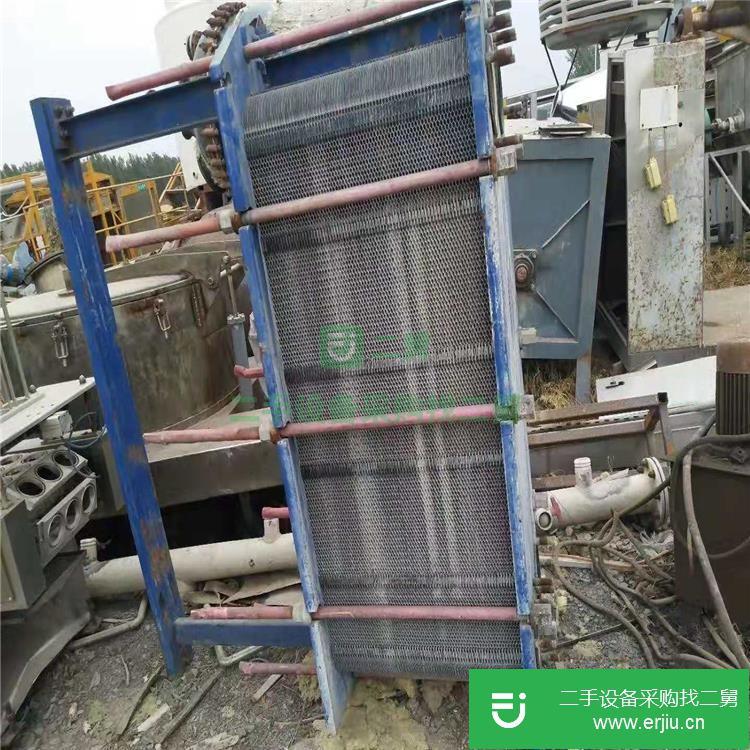 山東出售二手20平方板式換熱器