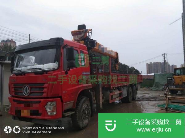 河南出售二手東風后八輪12噸隨車吊