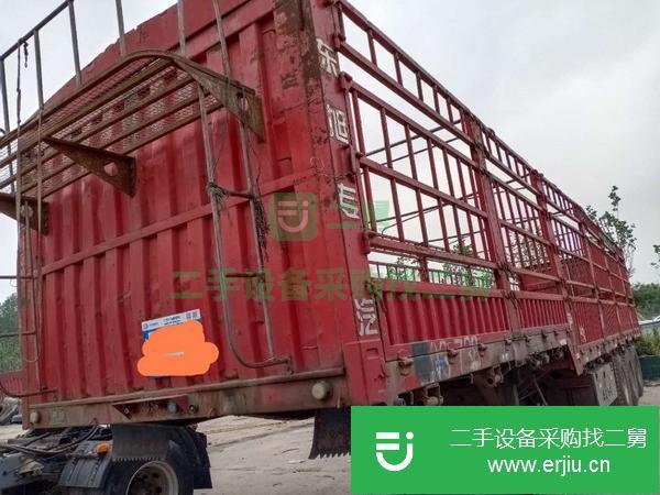 山東出售二手13米花籃掛車