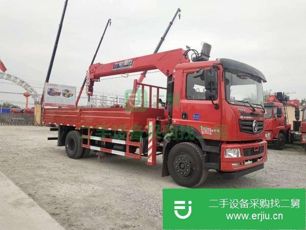 湖北出售二手東風8噸隨車吊