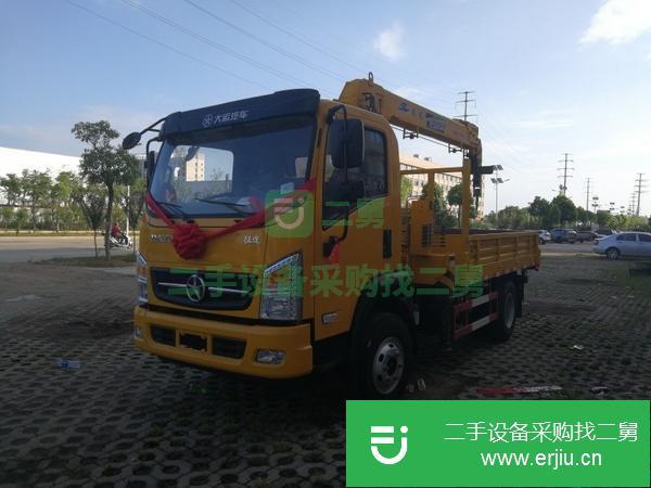湖北出售二手大運5噸隨車吊