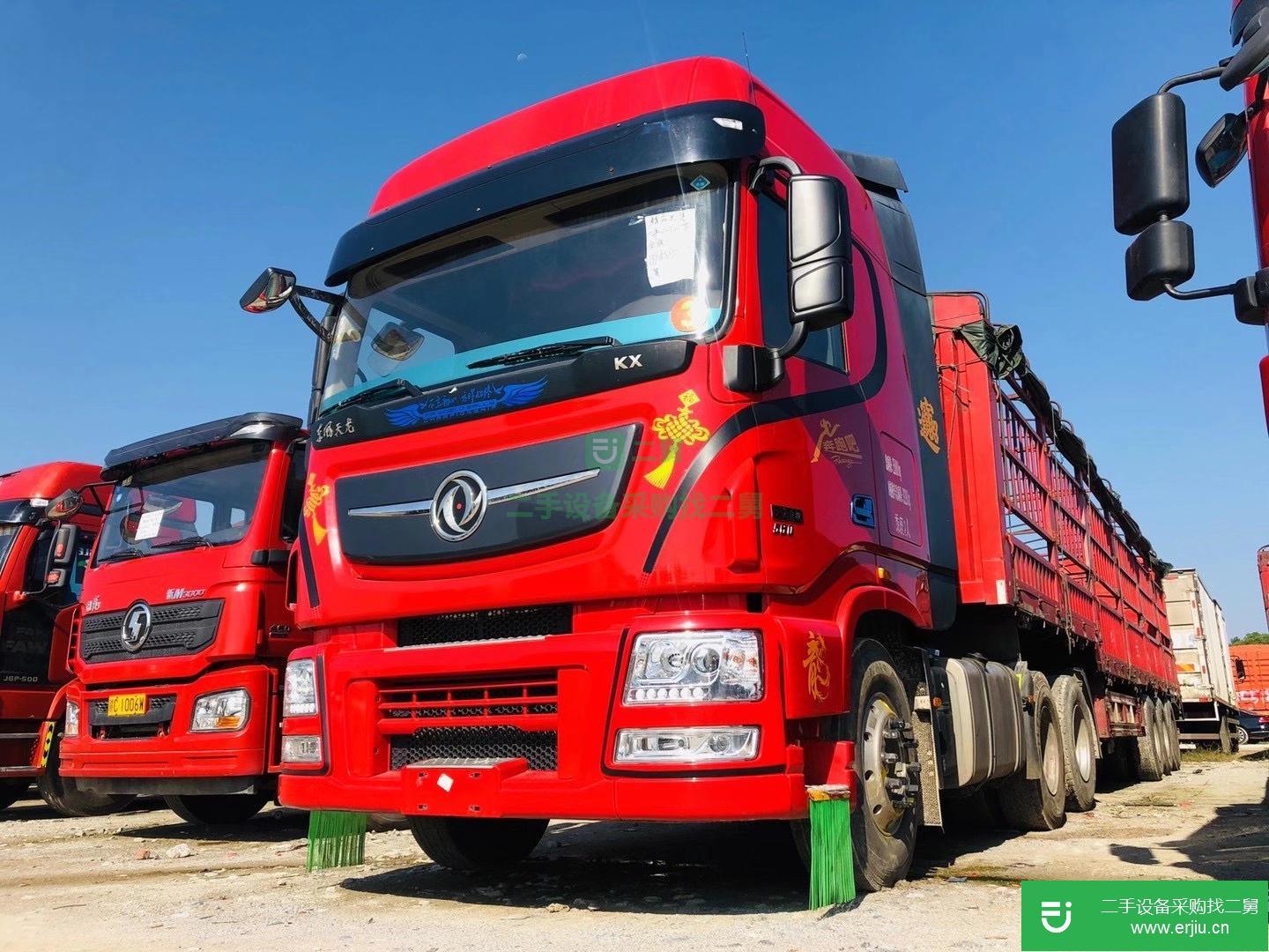 江西出售二手東風天龍半掛車