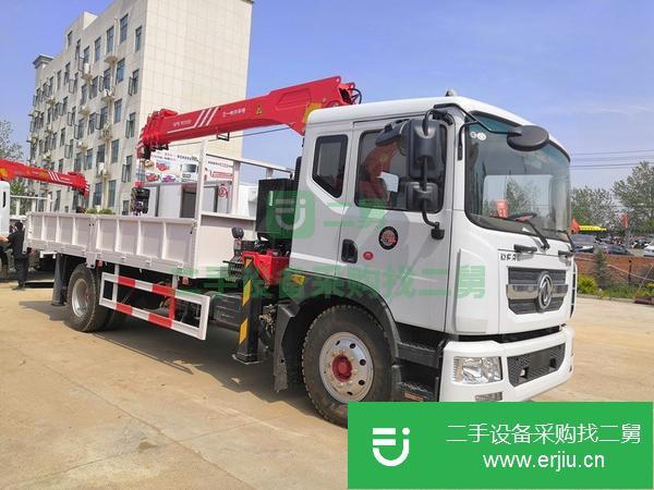 四川出售二手東風8噸隨車吊