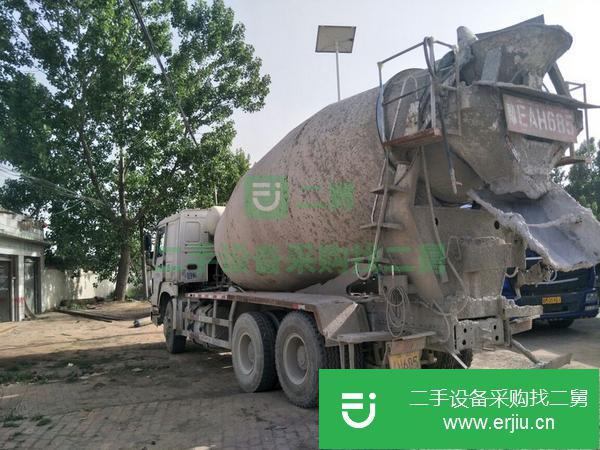 山西出售二手豪沃12方攪拌車