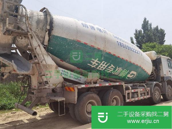 山東出售二手豪沃二十方攪拌車