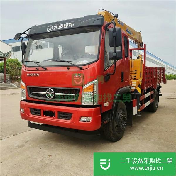 湖北出售二手大運(yùn)4噸隨車吊