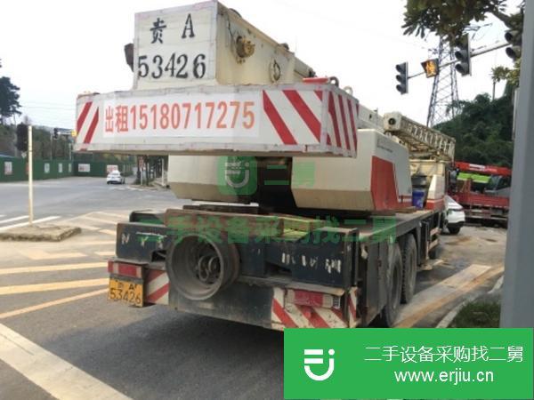 云南出售二手中聯25噸4節臂吊車