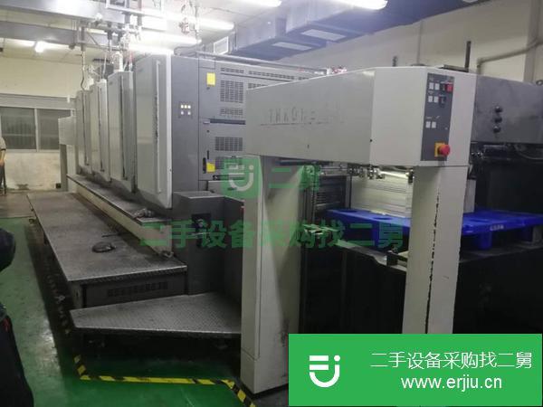 廣東出售二手小森440對(duì)開四色印刷機(jī)