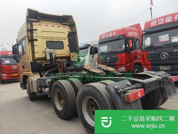 山東出售二手德龍牽引車，國五排放 500馬力帶原車液力緩速器