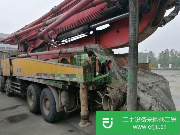 浙江出售二手三一48米泵車