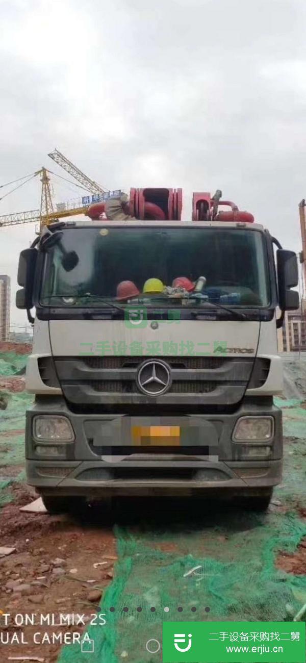 河北出售二手三一56米泵車