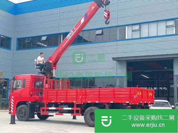 湖北出售二手程力霸王8噸隨車吊