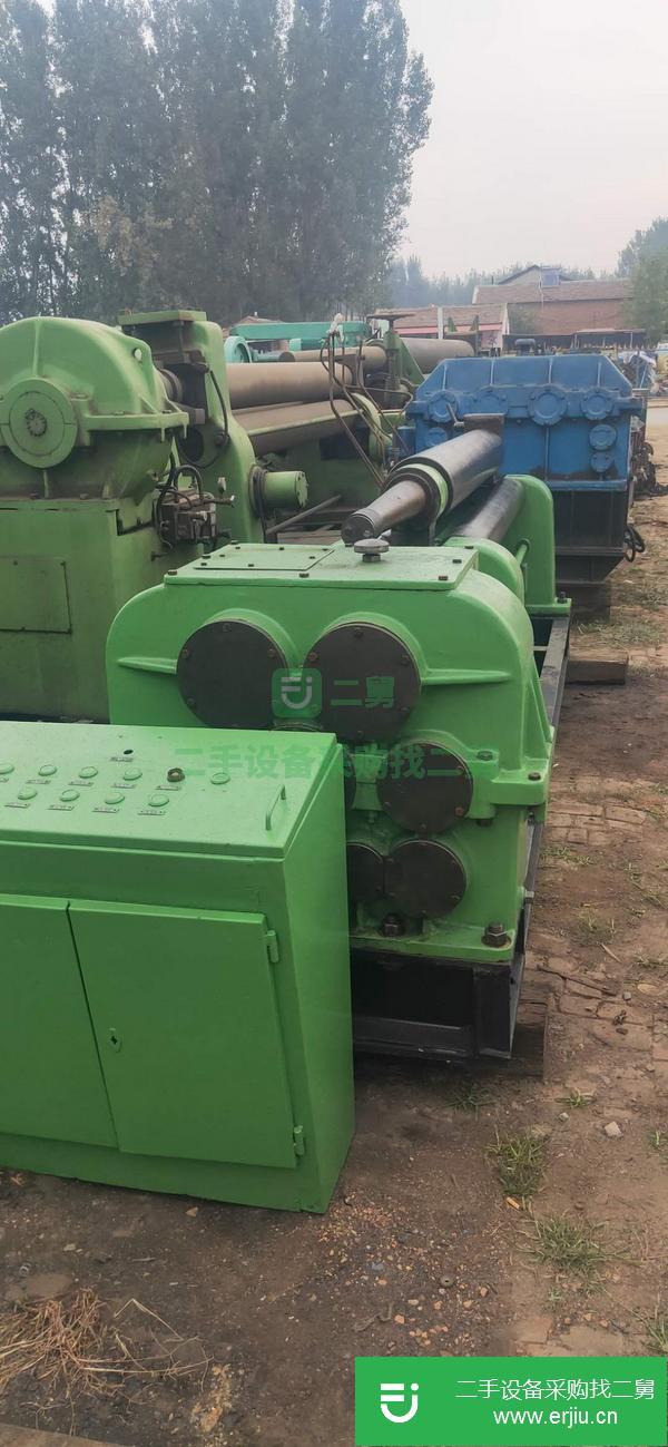 北京出售二手25*2500液壓機械渦輪卷板機