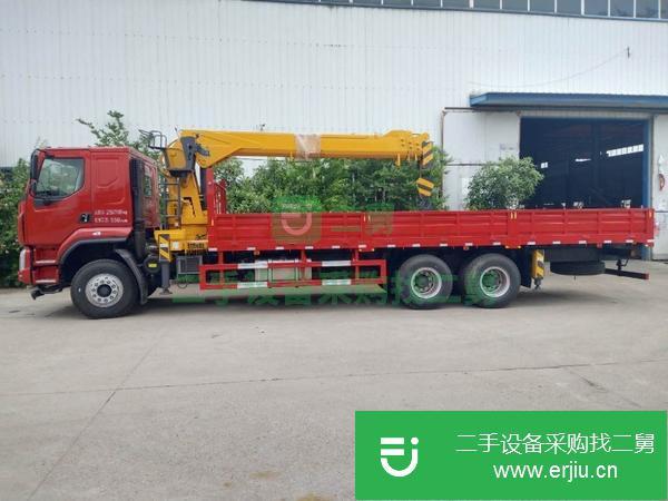 山西出售二手重汽豪曼5噸隨車吊