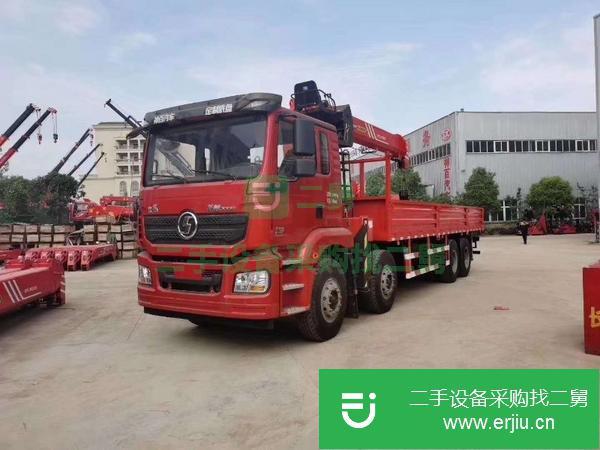新疆出售二手陜汽德龍隨車吊