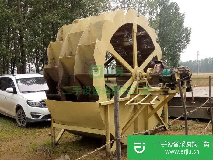 河南出售二手輪斗洗砂機