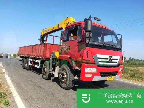 四川出售二手徐工12噸隨車吊