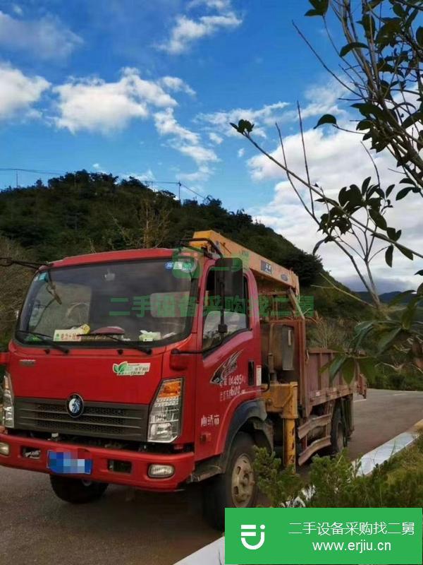 湖北出售二手重汽王牌隨車吊