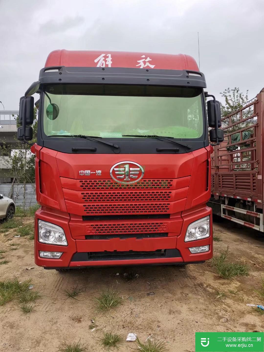 山東出售二手青島解放290馬力貨車