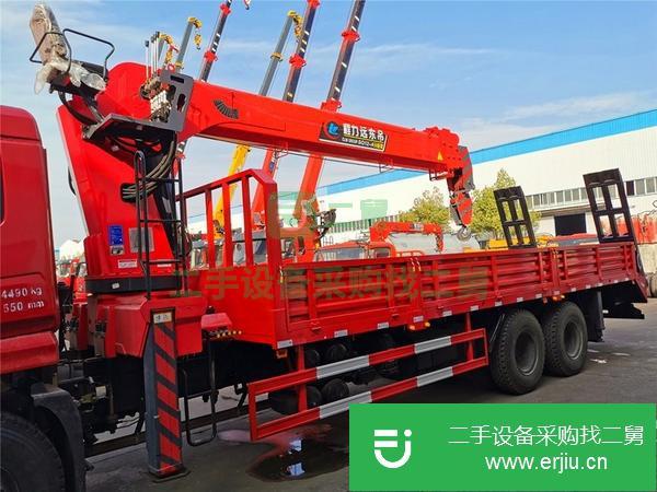 湖北出售二手東風(fēng)后八輪12噸隨車吊