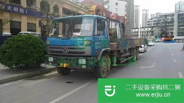 內蒙古出售二手東風后八輪12噸隨車吊