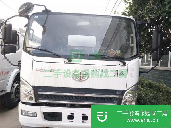 甘肅出售二手解放10.1方汽油介質(zhì)加油車(chē)