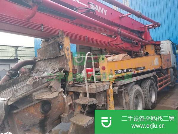 河北出售二手三一37米泵車