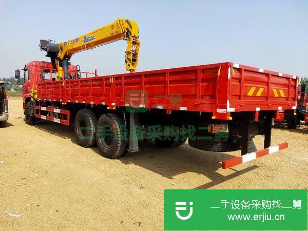 湖北出售二手14噸隨車吊