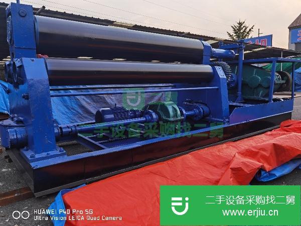 貴州出售二手實心棍W11-30*2500機械自動卷板機