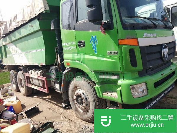 陜西出售二手國五自卸車后八輪歐曼