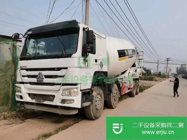 山東出售二手中國重汽攪拌車