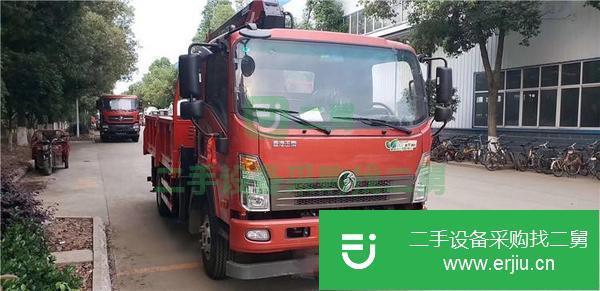 湖北出售二手江淮7噸隨車吊