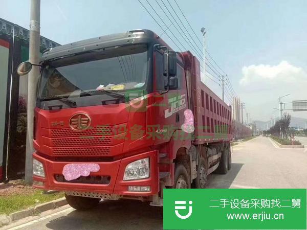 江西出售二手解放JH6前四后八自卸車(chē)