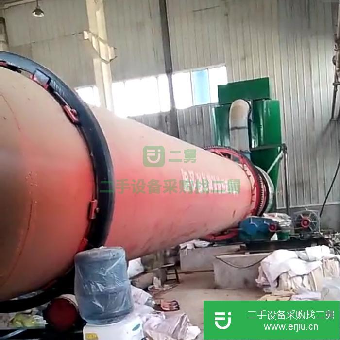 河南出售二手1.5×14米單筒烘干機