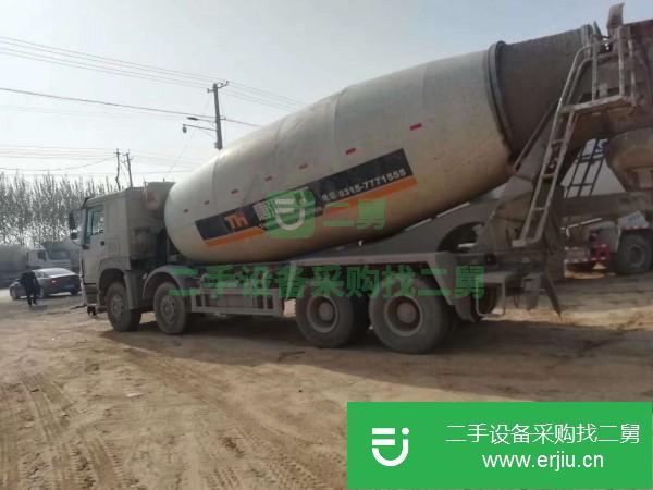 山東出售二手豪沃攪拌車