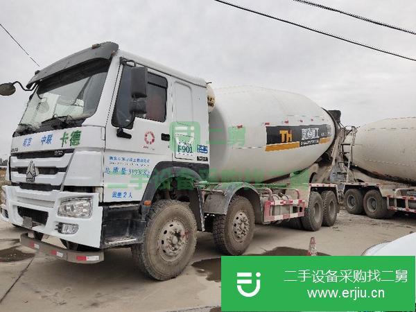 天津出售二手豪沃攪拌車國五