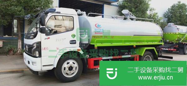 湖北出售二手東風福瑞卡清洗吸污車