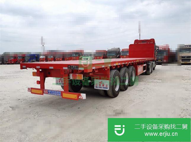 福建出售二手一汽解放J6P平板運(yùn)輸車