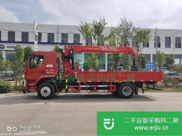 寧夏出售二手乘龍隨車吊