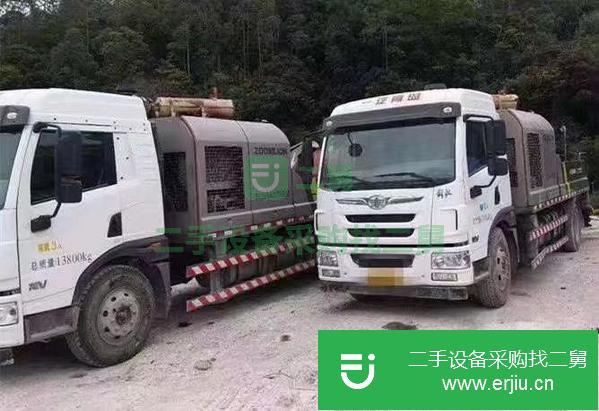 河北出售二手中聯(lián)10018國五車載泵