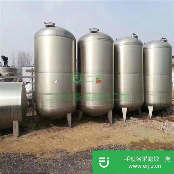 浙江出售二手不銹鋼立式儲(chǔ)罐
