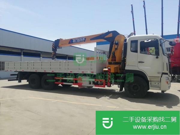 四川出售二手程力10噸隨車吊