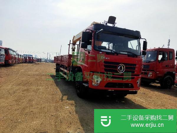 湖北出售二手14噸隨車吊
