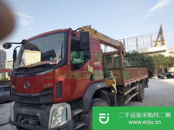 貴州出售二手徐工10噸4節臂隨車吊