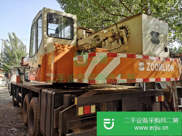 河北出售二手中聯(lián)橙色關(guān)愛(ài)16v汽車吊