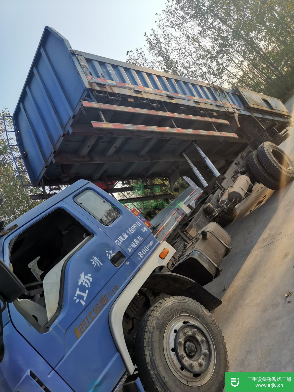 江蘇出售二手時代金剛平板自卸車