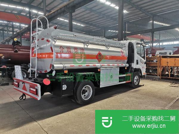 山東出售二手解放4.42方5噸油罐車