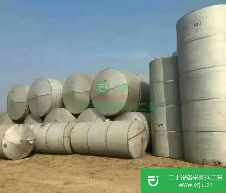 山東出售二手立式不銹鋼儲罐